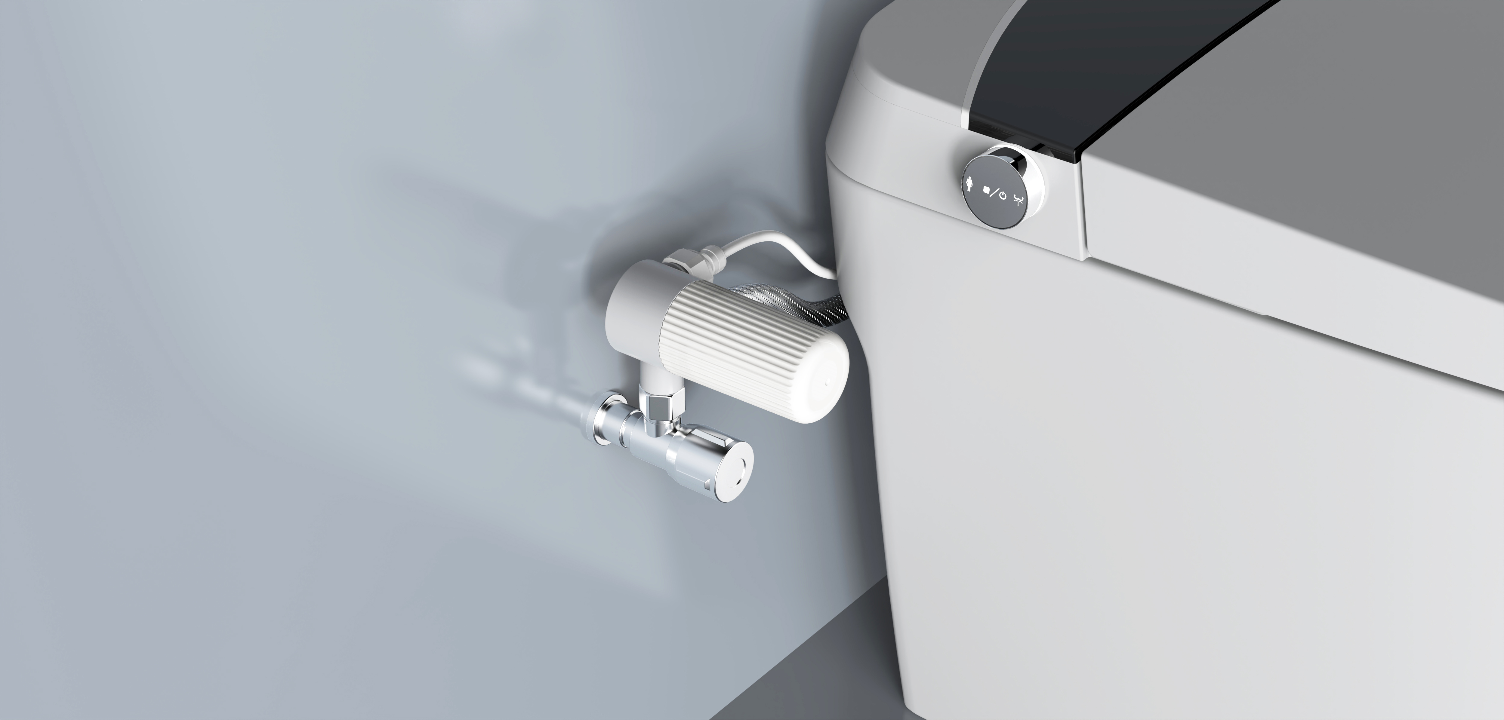 E dual-outlet · side